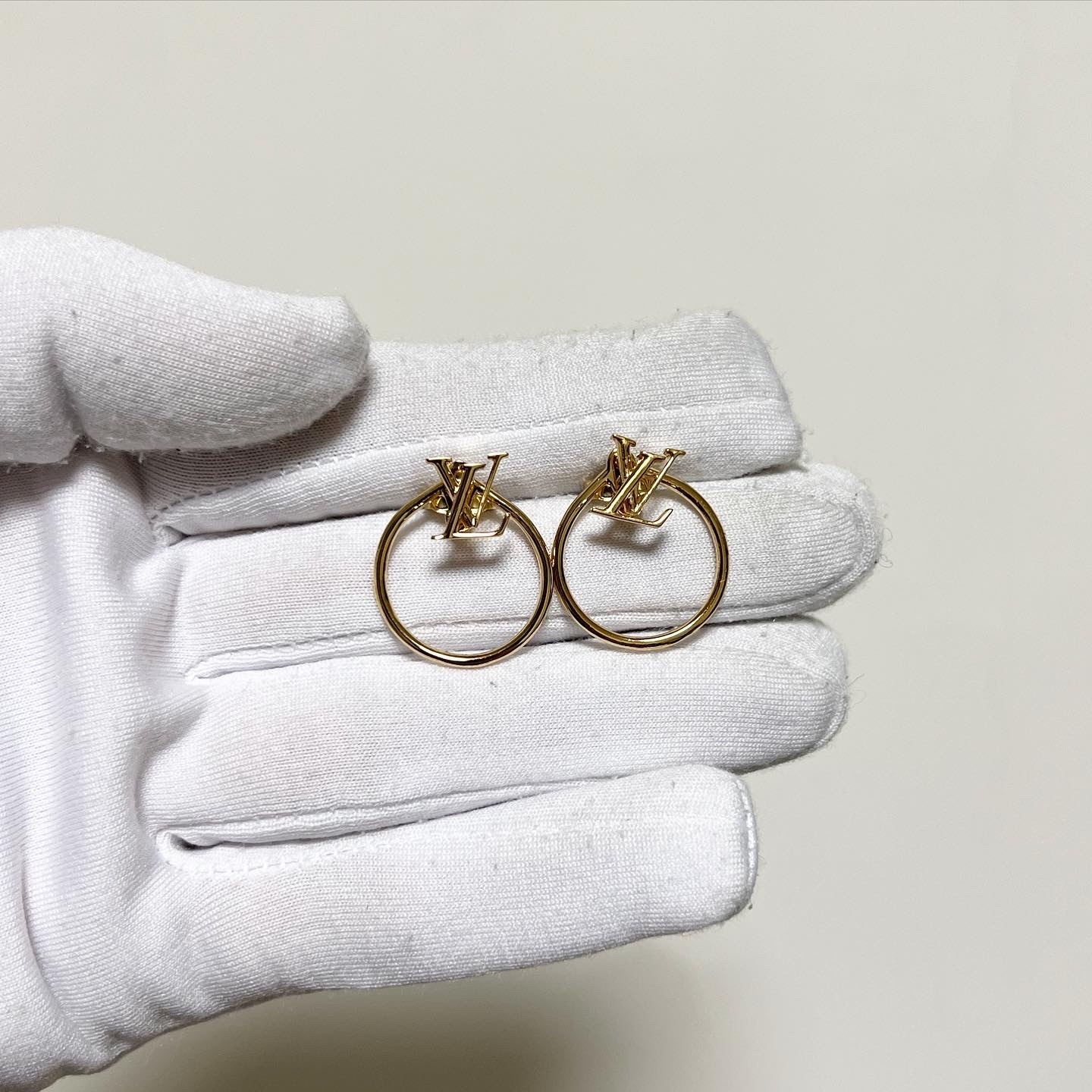 Louis Vuitton LV Eclipse Earrings - Gold-Plated Drop, Earrings - LOU762803