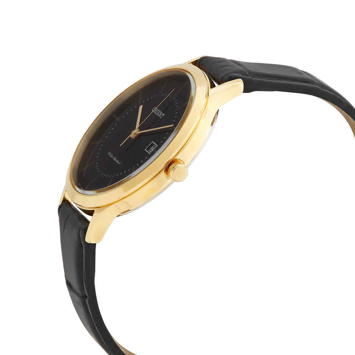 Orient 東方錶 超薄 中性 石英 皮帶錶 RF-QD0002B10B