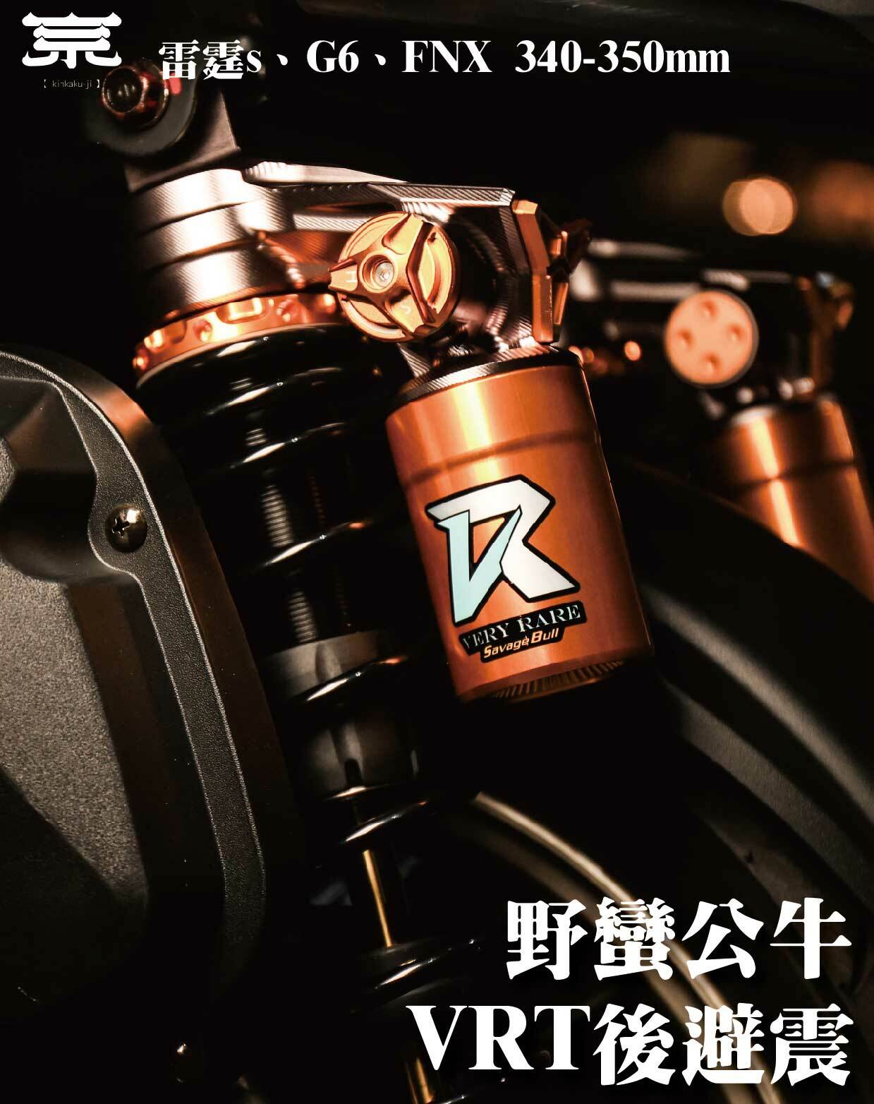 【野蠻公牛VRT後避震】雷霆S/G6/FNX