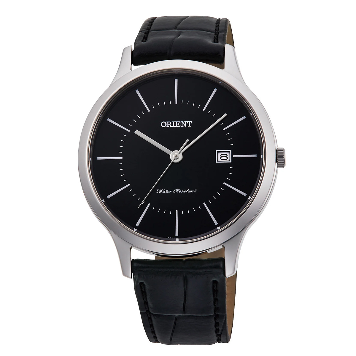 Orient 東方錶 超薄 中性 石英 皮帶錶 RF-QD0004B10B