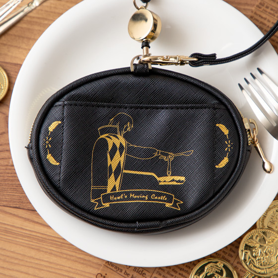 伸縮票卡零錢包 霍爾的移動城堡 卡西法和培根蛋