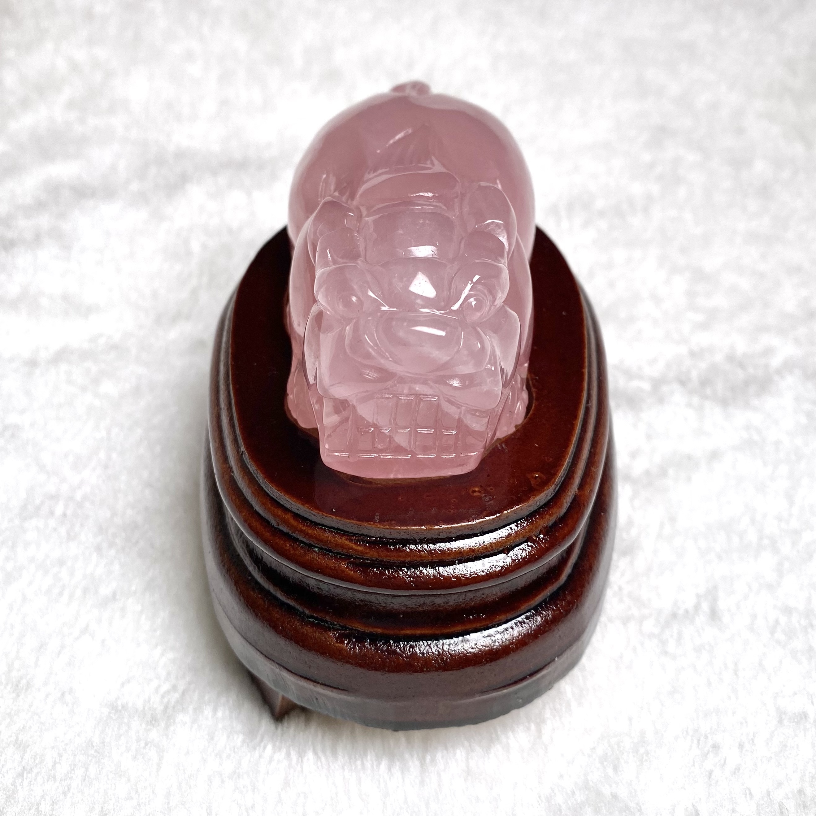 粉晶貔貅擺件 #A161