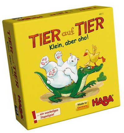 MINI動物疊疊樂(HABA德國桌遊-TIER auf TIER）