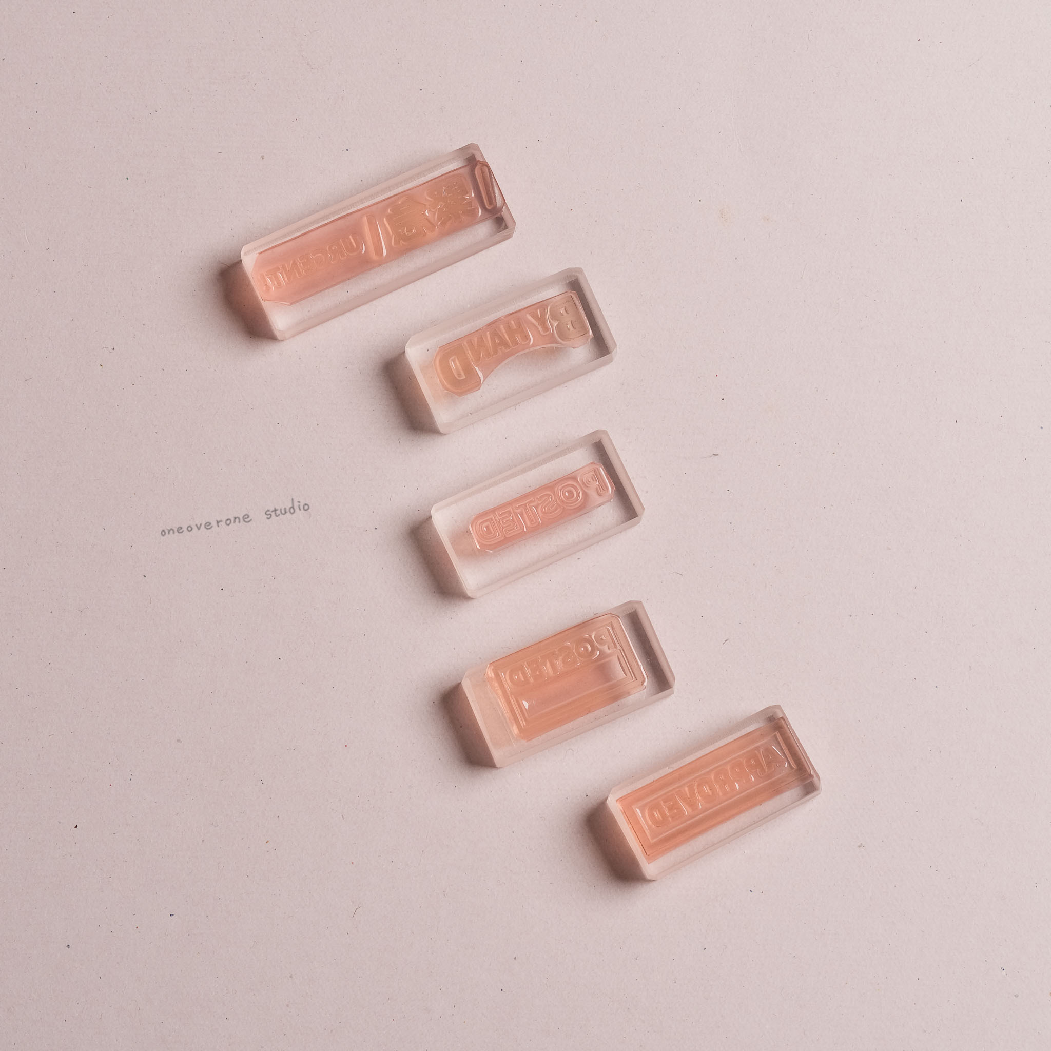 辦公商務膠版印章 vol.1 /一分之一工作室/臺灣