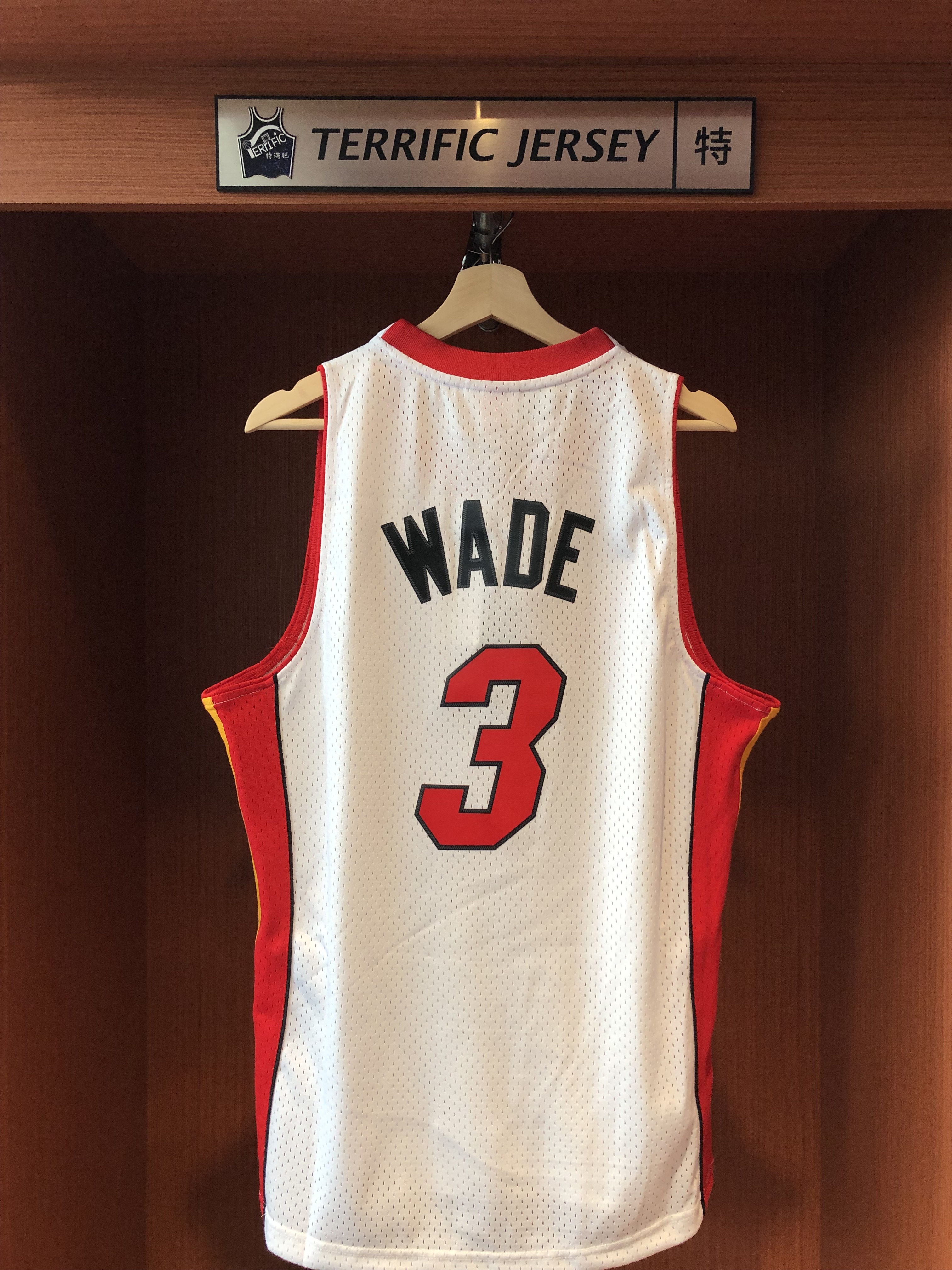 NBA球衣 Dwyane Wade 邁阿密熱火白 05-06 M&N Swingman G2 球迷版 熱轉印 全新