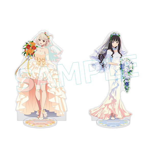 「ACG.GO」「預購」Lycoris Recoil 大亞克力立牌 花嫁ver.