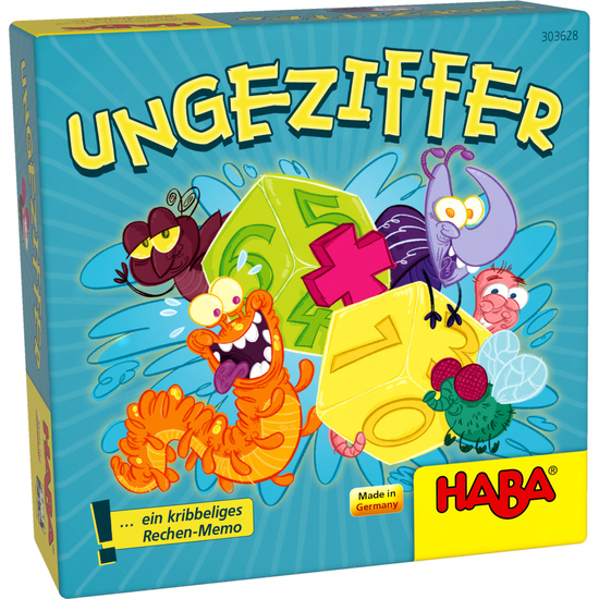 蟲蟲數字1-10(HABA德國桌遊-UNGEZIFFER)