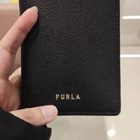 [S] FURLA PCB9CL0-BX0306 CLASSIC BIFOLD WALLET COMPACT WALLET,NERO, 8050597092591 (SF111)