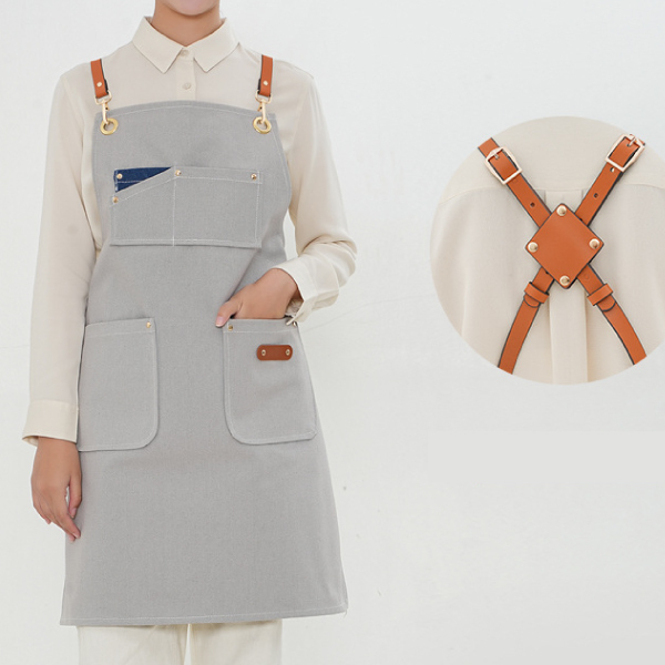 匠人多口袋厚磅帆布圍裙