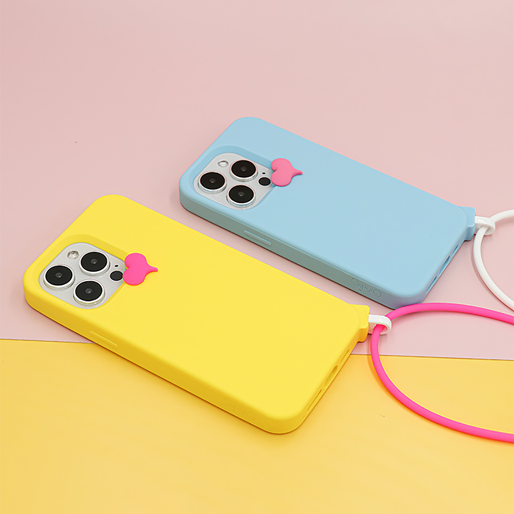 Candies iPhone 14 Pro  - Simple簡單的愛手機殼(黃)