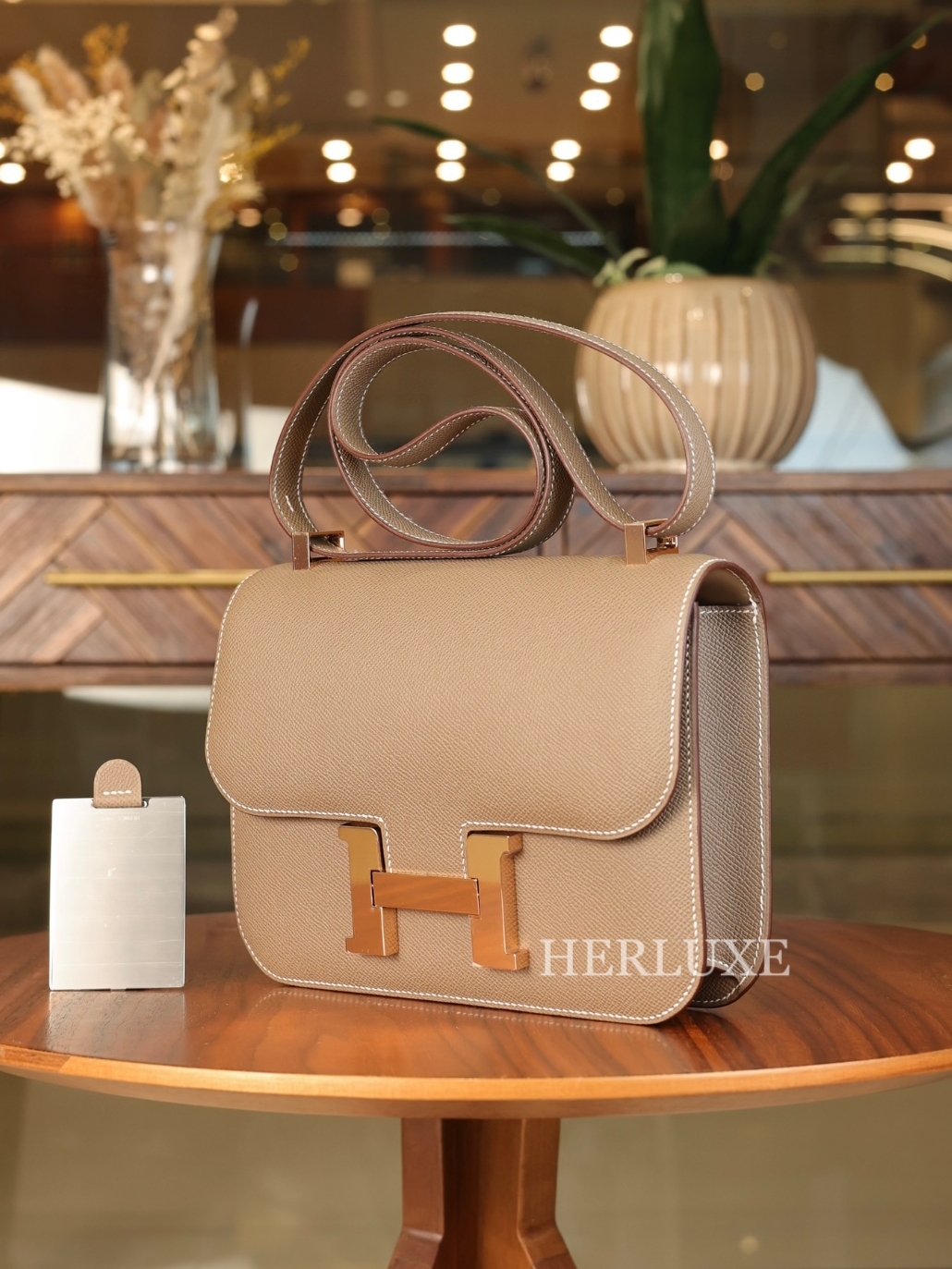 Constance 24 mirror 18 etoupe cd epsom