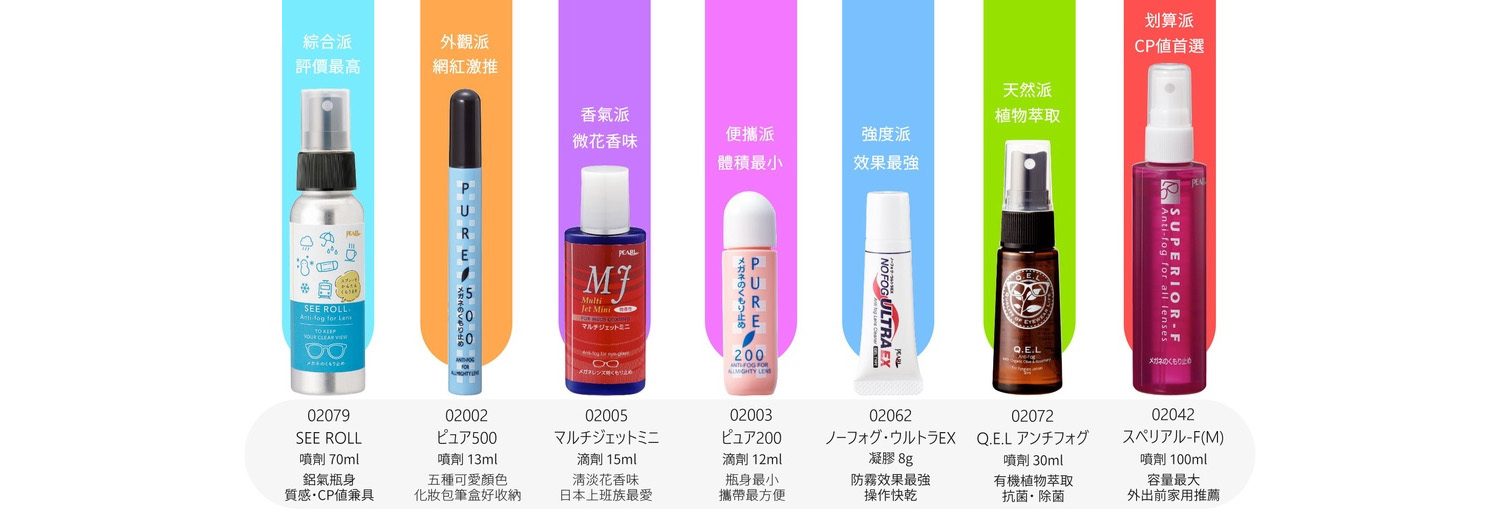 日本PEARL株式会社パール眼鏡配件 除霧劑 防霧劑