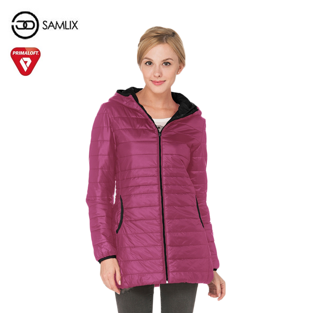 SAMLIX 山力士 36514 輕量化保暖大衣 女款 (2色) 顯瘦修身/PRIMALOFT/輕量透氣 04S36514
