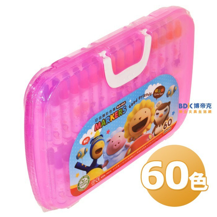 雄獅鉛筆 SIMBALION 奶油獅60色彩色筆 BLM-60 系列