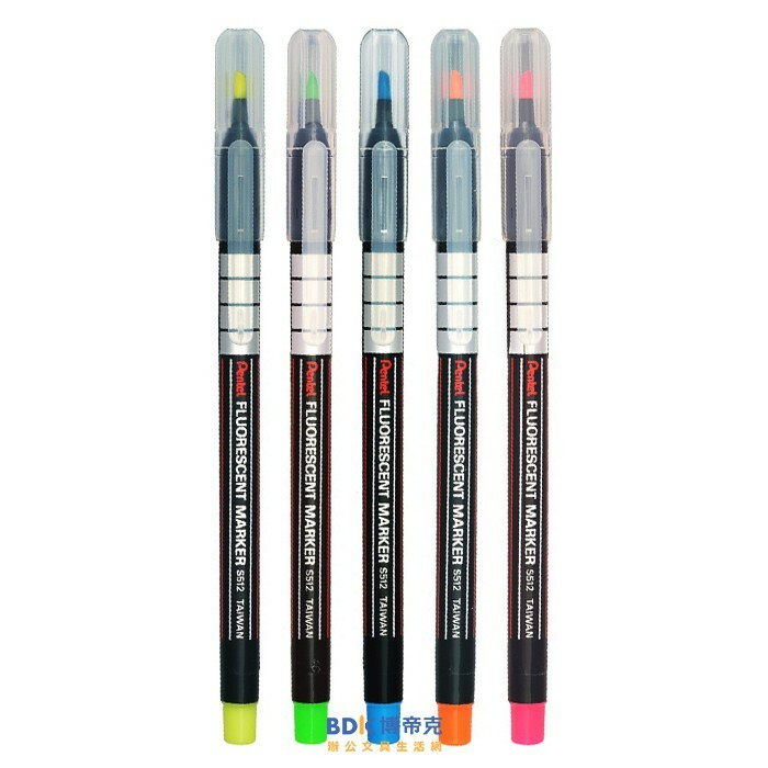 Pentel 飛龍文具 螢光筆 S512 系列