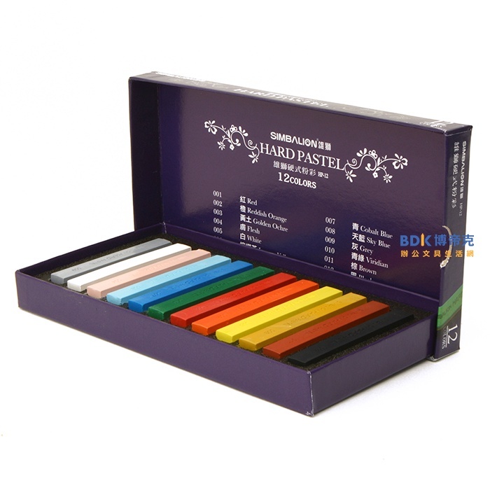 雄獅鉛筆 SIMBALION 雄獅硬式粉彩 HP 系列