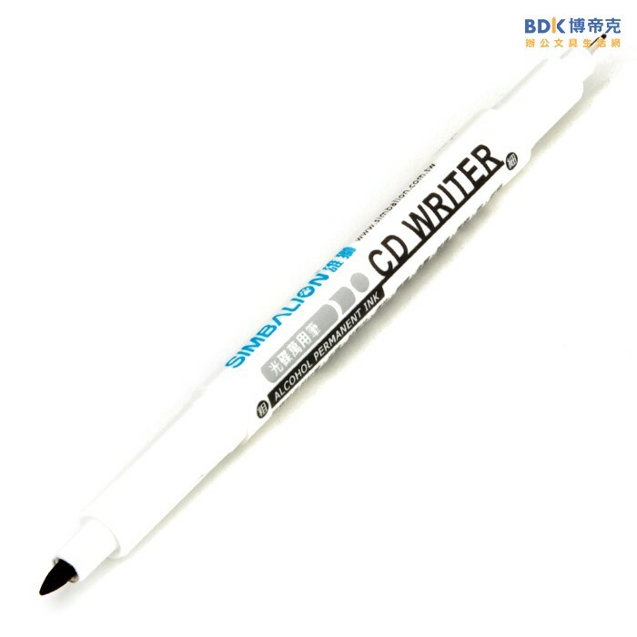 雄獅鉛筆 SIMBALION 雄獅雙頭光碟筆 CD30 紅藍黑