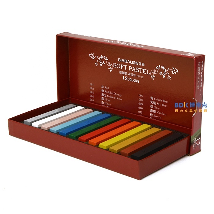 雄獅鉛筆 SIMBALION 雄獅軟式粉彩 SP 系列