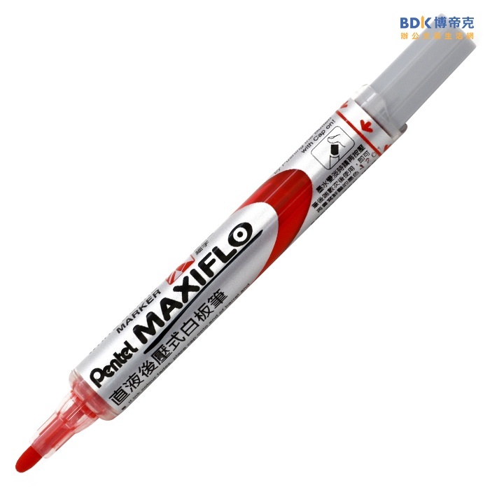 Pentel 飛龍文具 MAXIFLO 細字後壓白板筆 MWL5S 系列