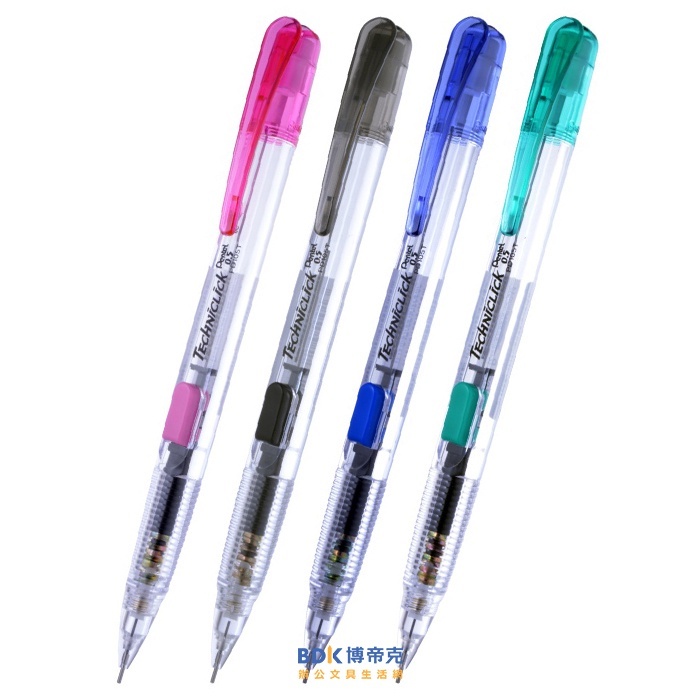 Pentel 飛龍文具 TECHNICLCL 側壓自動鉛筆 PD105T 系列
