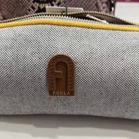 [S] FURLA WB00480-BX0707 DAFNE MINI CROSSBODY BAG,NATURALE+COGNAC, 8050597127484 (SF153)