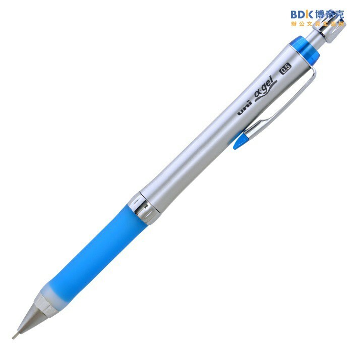 uni 三菱鉛筆 α-gel  阿發自動鉛筆 一般系 0.5mm M5-807GG.40 藍