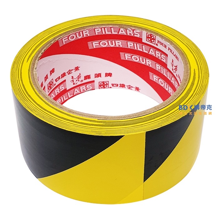 鹿頭牌膠帶 Deer Brand 警示膠帶(裸裝) 50mm x 20M 黃黑