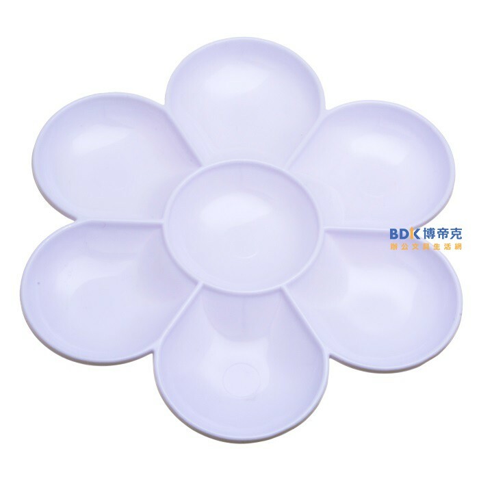 信億文具 TROST 美術專用調色盤 梅花盤(16公分)