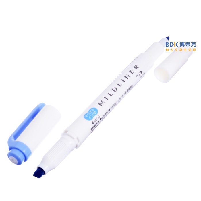 ZEBRA 斑馬 雙頭柔性螢光筆 WKT7-5C-RC-N 五色組【和風系】