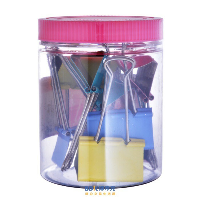 SDI 手牌 彩色長尾夾(桶裝) 51mm 0242T