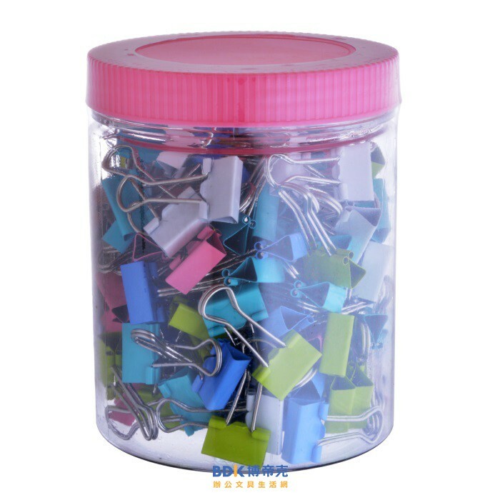 SDI 手牌 彩色長尾夾(桶裝) 19mm 0246T