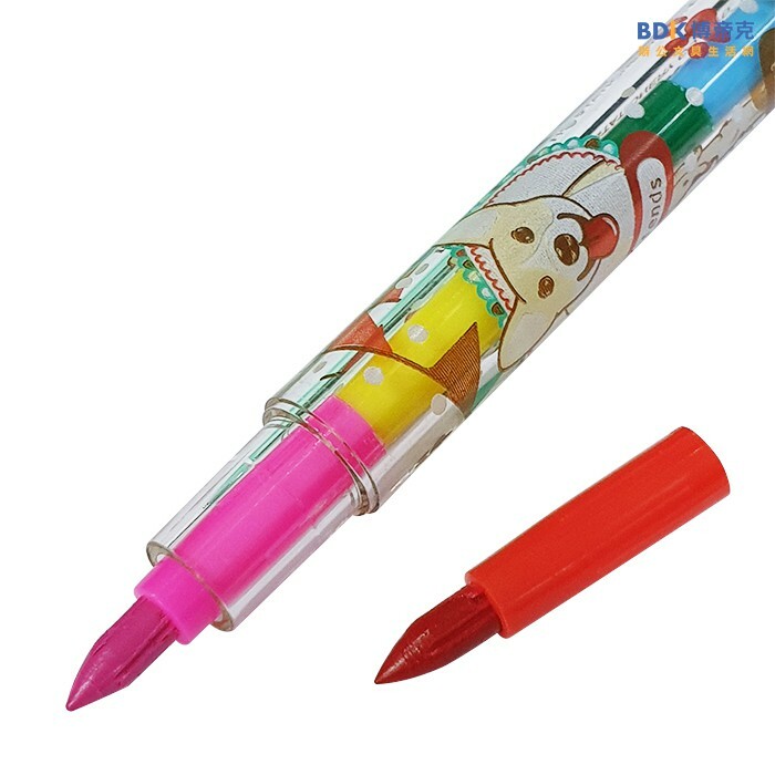 龍和文具 LONG 柯基可愛狗狗Friend 彩虹筆 系列