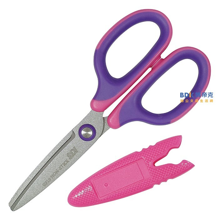 SDI 手牌 i-SHARP滑利剪 氟素不沾膠兒童剪刀 5 1/4" No.0919C 粉紫