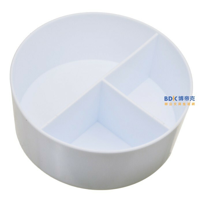 聯合文具 洗筆盒 圓形三格 NC-176