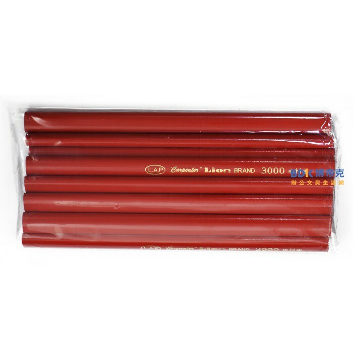 雄獅鉛筆 SIMBALION 木工鉛筆 NO.3000 12入