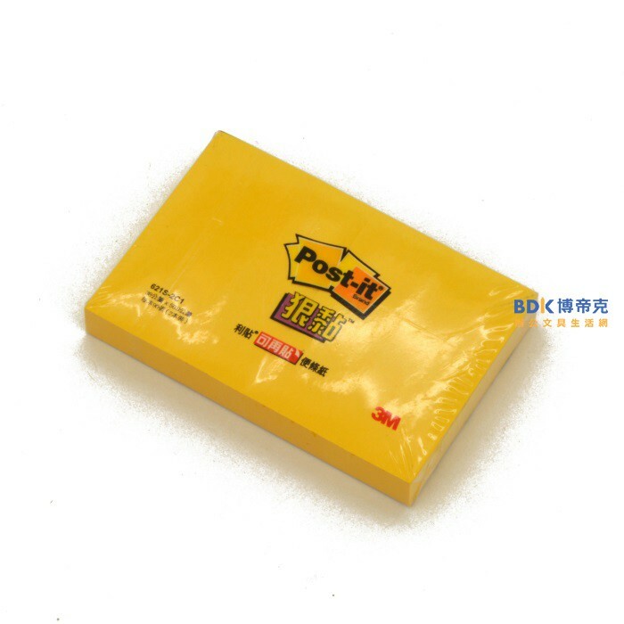 3M 台灣 Post-it 狠黏便條紙系列 621S-2C1 黃