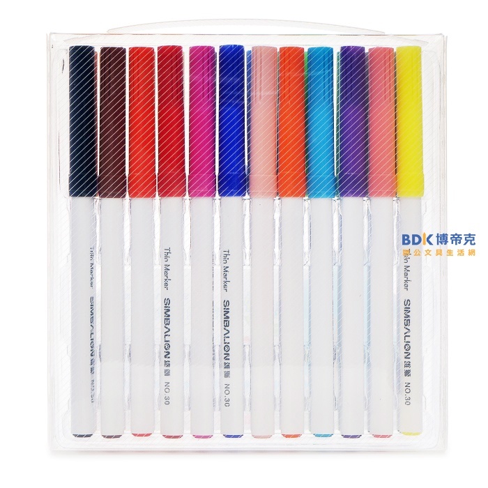 雄獅鉛筆 SIMBALION 雄獅三角細支彩色筆 系列