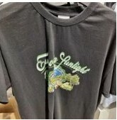 [S] ADLV GREENERY BASIC SHORT SLEEVE T-SHIRT,BLACK, ADLV22SS-SSAGRA-BLK (SAV155)