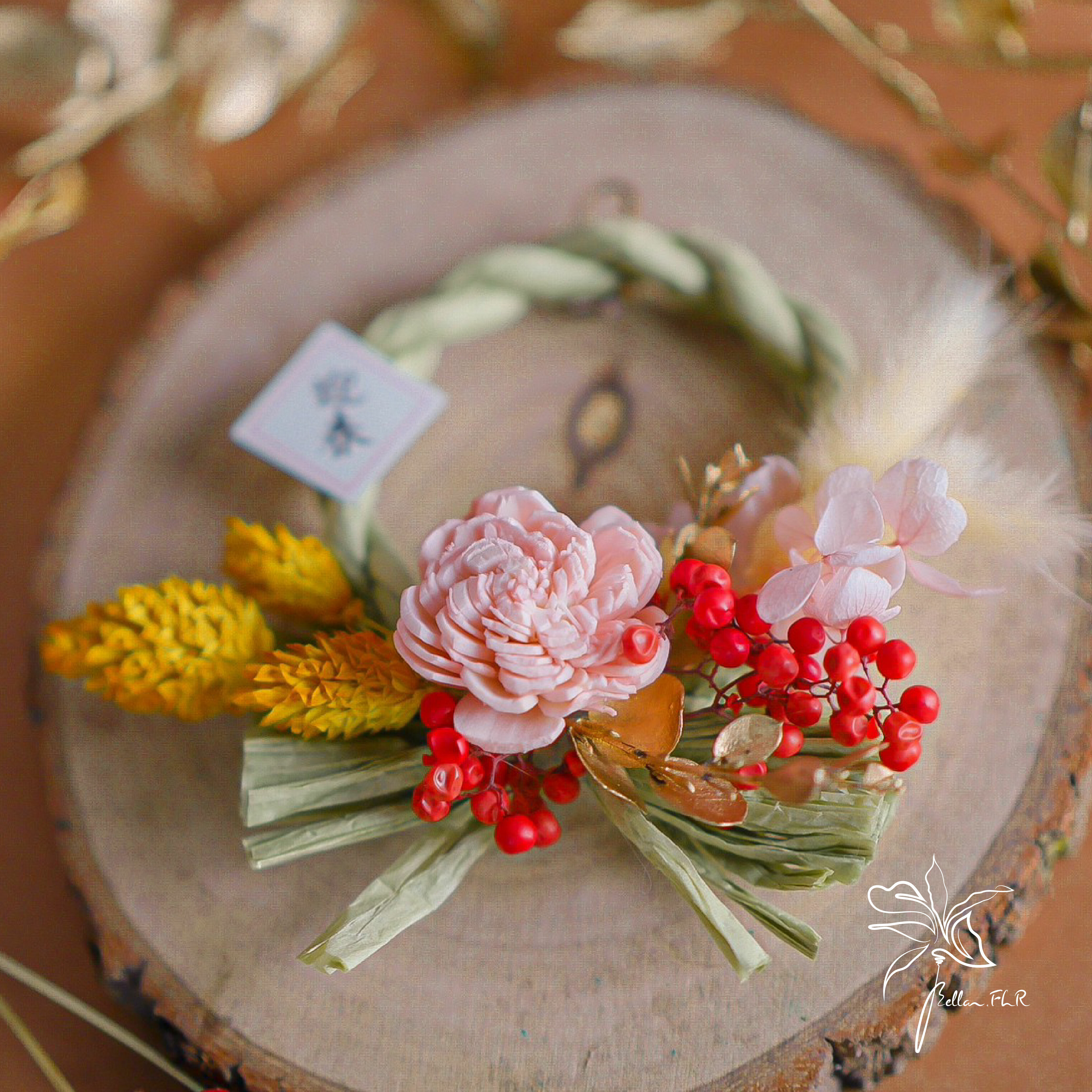 【日日好日】迎春納福小注連繩