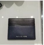 [S] MICHAEL KORS 36F9LCOD2L COOPER TALL CARD CASE LEATHER,NAVY, 193600441271 (SMK237)