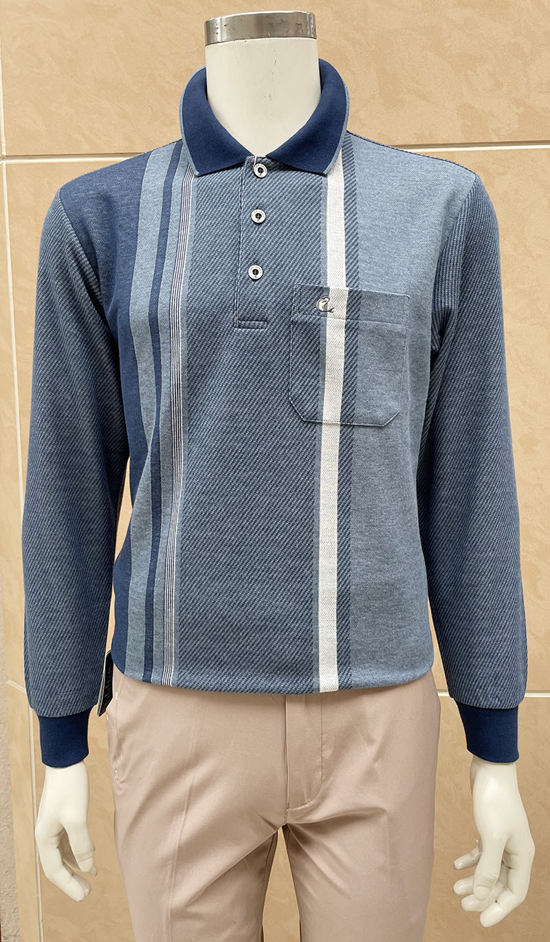 立體剪裁保暖Polo衫