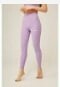 [S] NERDY SLIM COTTON ACTIVE LEGGINGS,LIGHT PURPLE, SN178 (SN178)