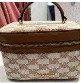 [S] MICHAEL KORS 35S2GTTC6J JET SET ITEM MEDIUM ZIP TRUNK CROSSBODY,LUGGAGE MULTI, 196163083698 (SMK242)