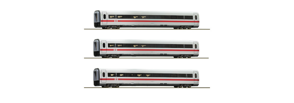 Roco 74031 HO規 ICE 1車廂, 三入