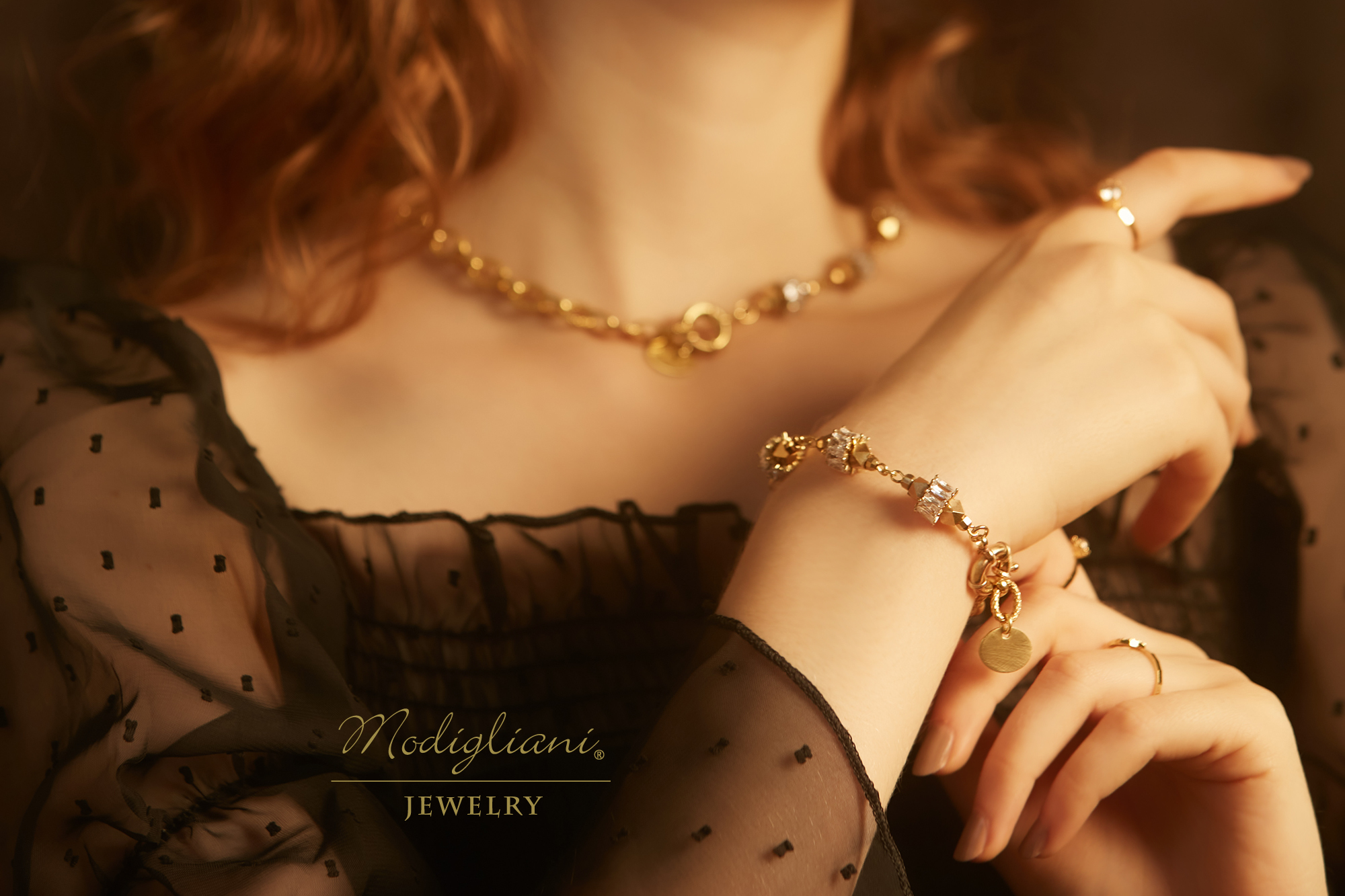 黃銅飾品,黃銅,手鍊,鋯石,幾何,個性