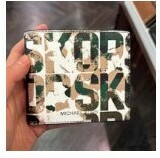 [S] MICHAEL KORS 36F2LCOF1V COOPER BILLFOLD WALLET,BRIGHT WHITE, 196163417455 (SMK256)