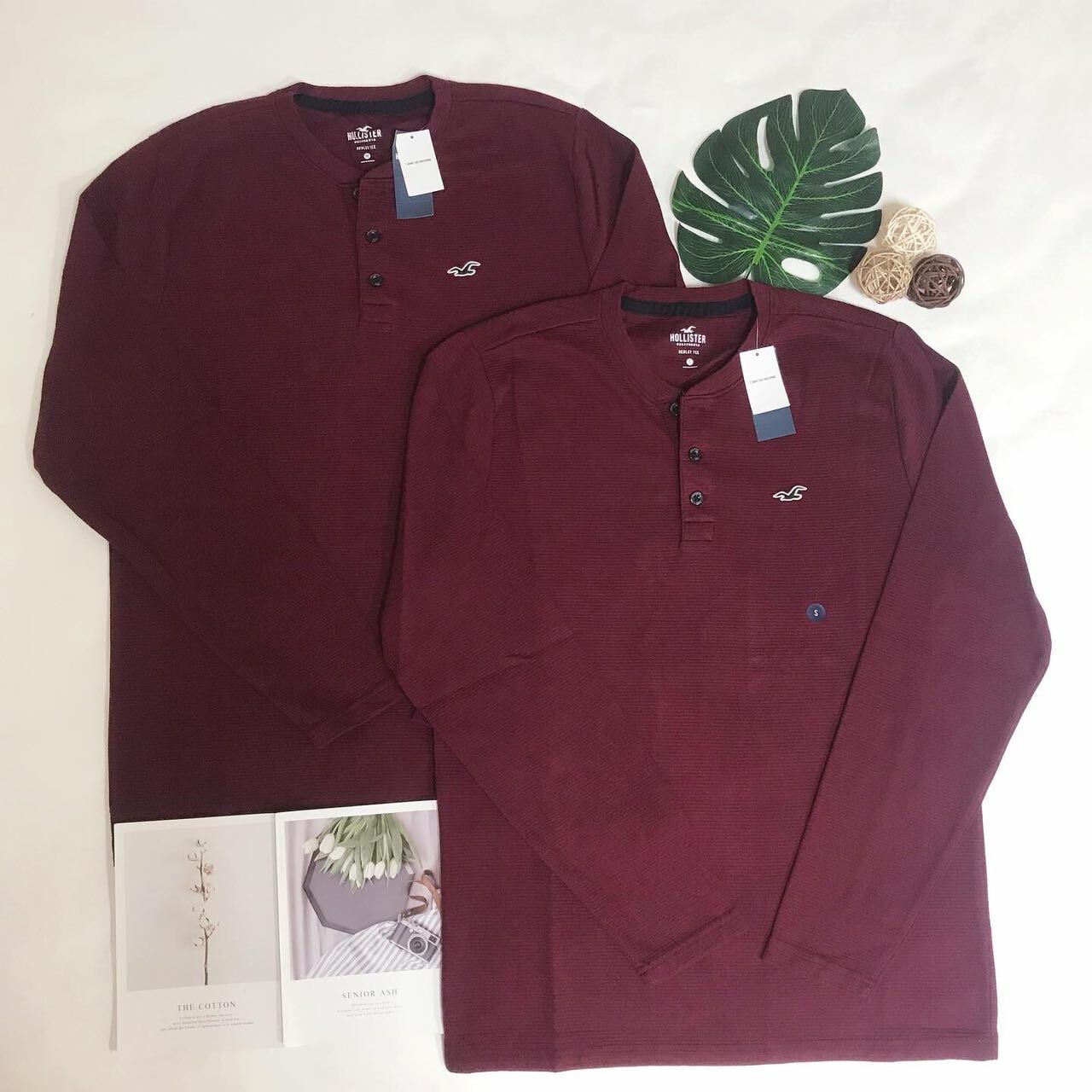 HOLLISTER HANLEY LOGO LS TEE