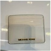 [S] MICHAEL KORS 35H6GTVD7L JET SET TRAVEL LARGE CAR HOLDER,LIGHT CREAM, 194900684580 (SMK258)
