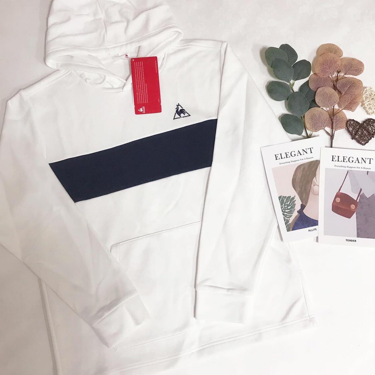 LE COQ SPORTIF LOGO HOODIES