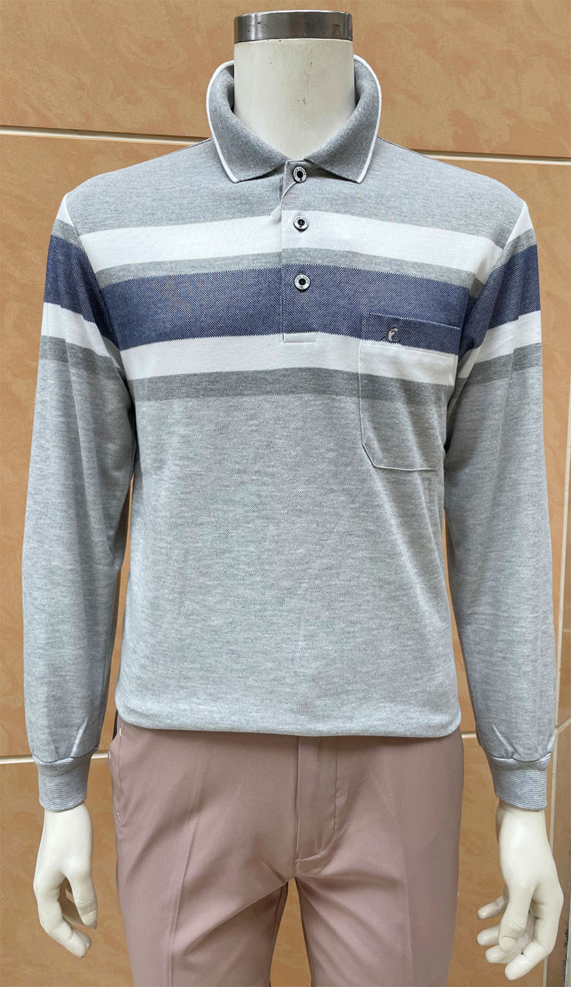 立體剪裁保暖Polo衫